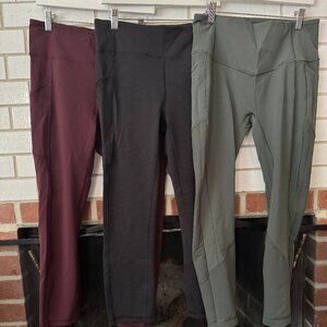 Lululemon Invigorate High-Rise Crop 23" (maroon only)